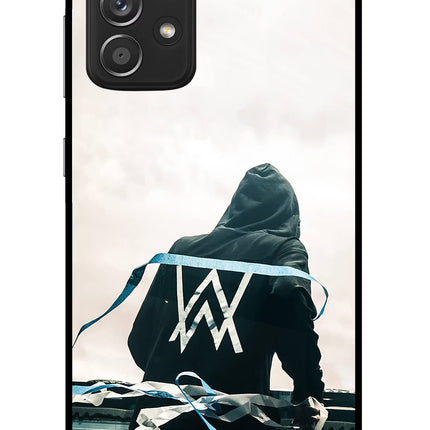 Alan Walker Samsung A52/A52s 5G Glass Case Back Cover by Casekaro