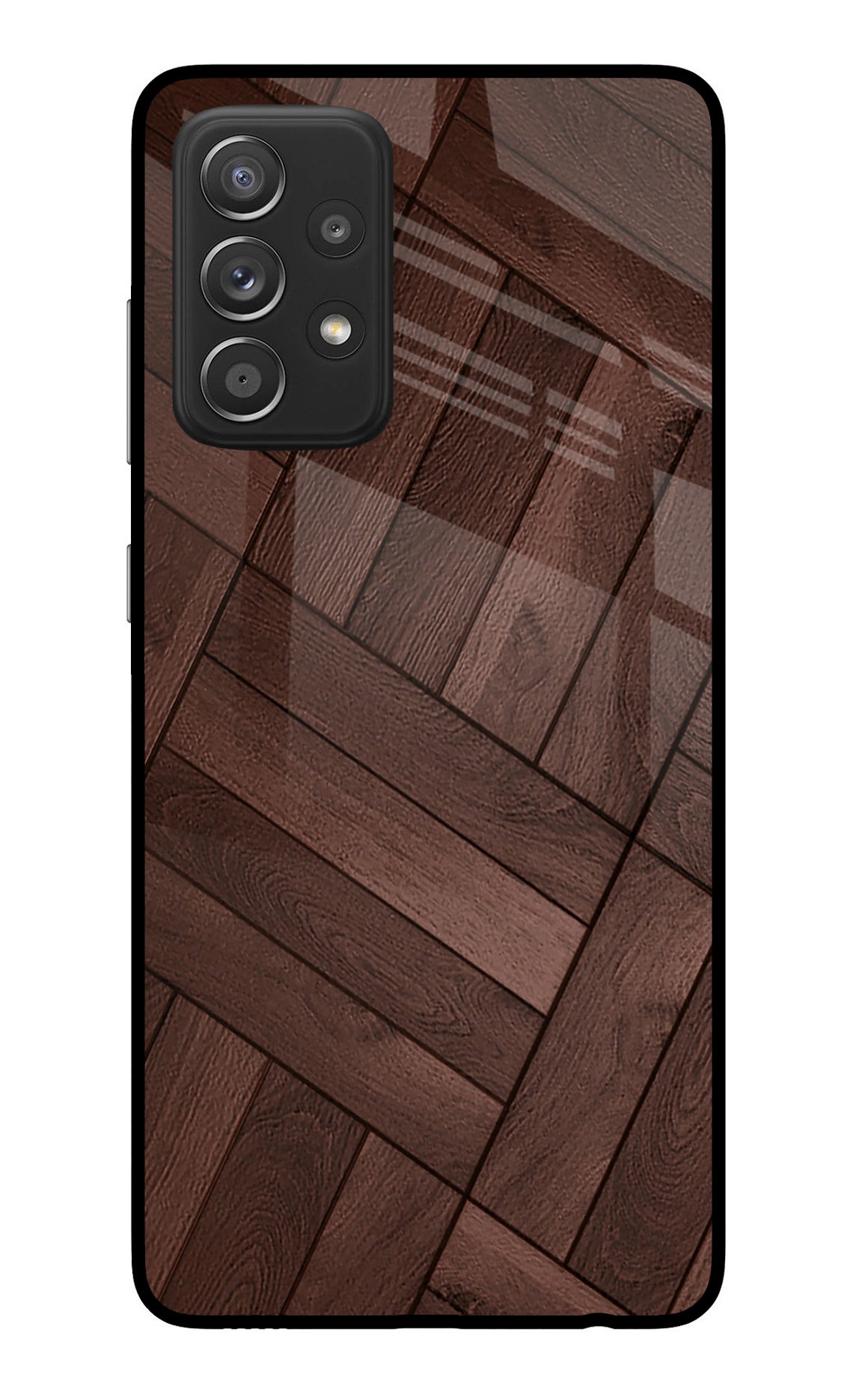 Wooden Texture Design Samsung A52/A52s 5G Back Cover