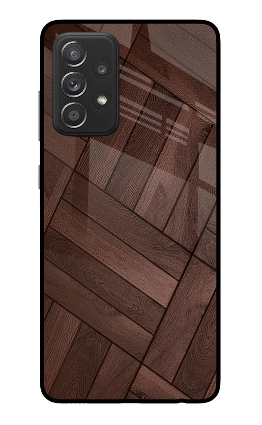 Wooden Texture Design Samsung A52/A52s 5G Glass Case