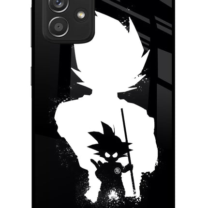 Goku Shadow Samsung A52/A52s 5G Glass Case Back Cover by Casekaro