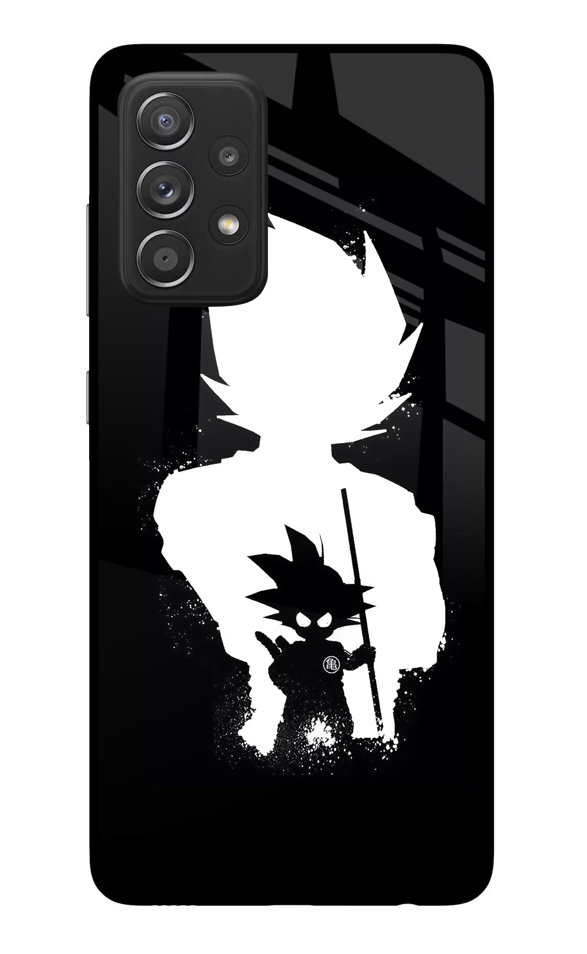 Goku Shadow Samsung A52/A52s 5G Glass Case Back Cover by Casekaro