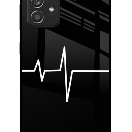 Heart Beats Samsung A52/A52s 5G Glass Case Back Cover by Casekaro
