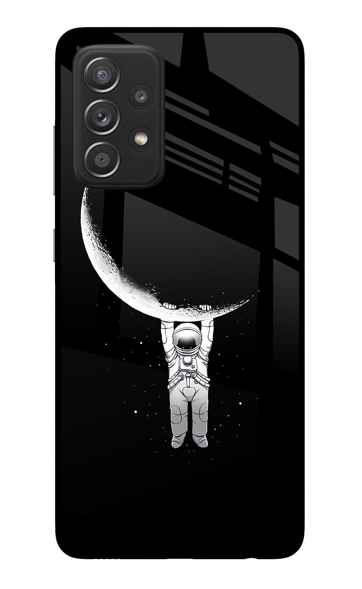 Moon Space Samsung A52/A52s 5G Glass Case