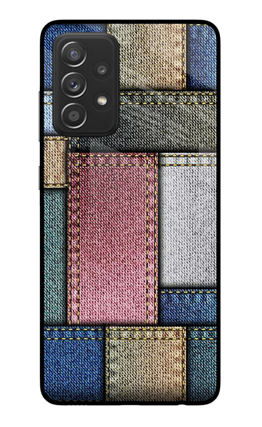 Multicolor Jeans Samsung A52/A52s 5G Glass Case