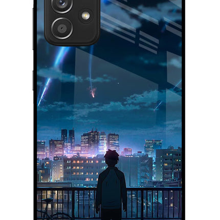 Anime Samsung A52/A52s 5G Glass Case Back Cover by Casekaro