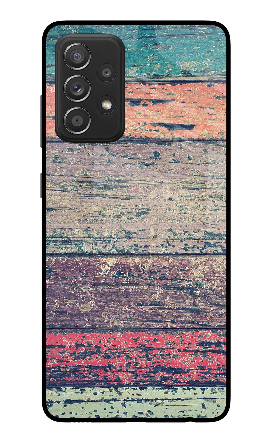 Colourful Wall Samsung A52/A52s 5G Glass Case Back Cover by Casekaro