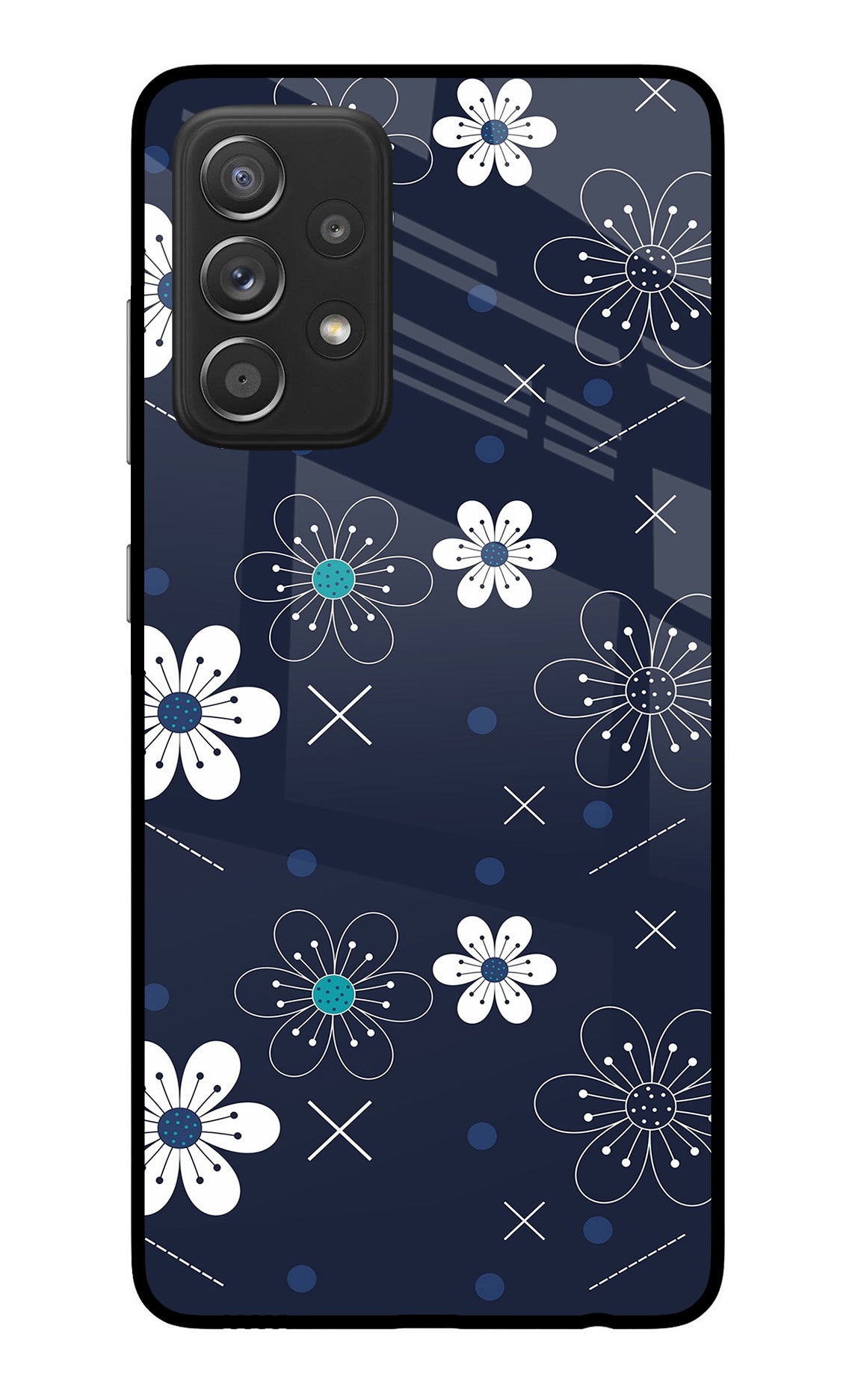 Flowers Samsung A52/A52s 5G Back Cover