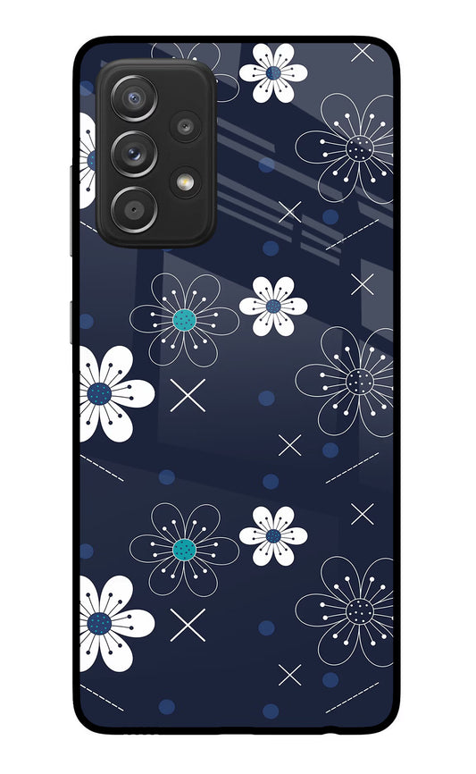 Flowers Samsung A52/A52s 5G Glass Case
