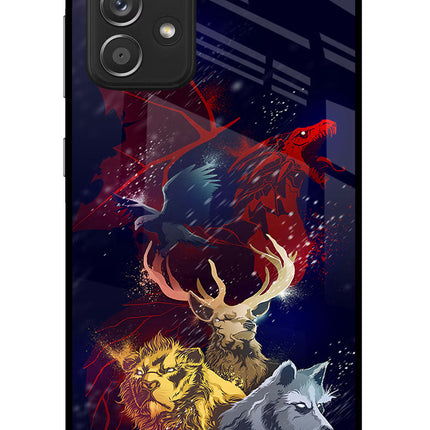 Game Of Thrones Samsung A52/A52s 5G Glass Case Back Cover by Casekaro