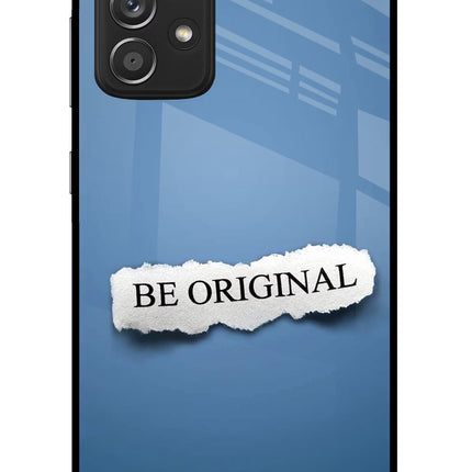 Be Original Samsung A52/A52s 5G Glass Case Back Cover by Casekaro