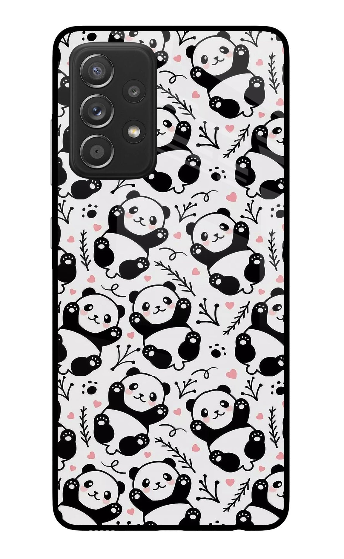Cute Panda Samsung A52/A52s 5G Glass Case