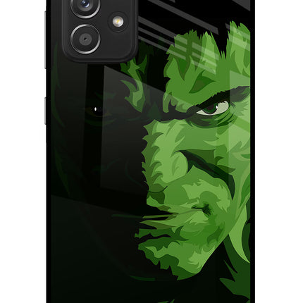 HULK Samsung A52/A52s 5G Glass Case Back Cover by Casekaro