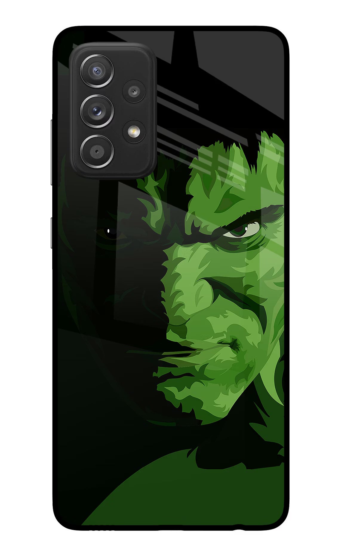 HULK Samsung A52/A52s 5G Glass Case Back Cover by Casekaro