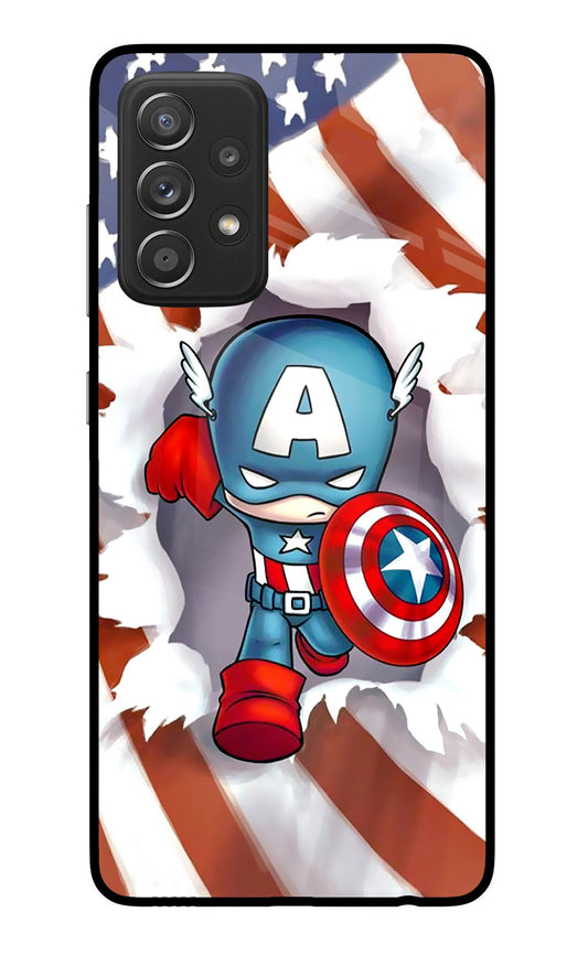 Captain America Samsung A52/A52s 5G Glass Case
