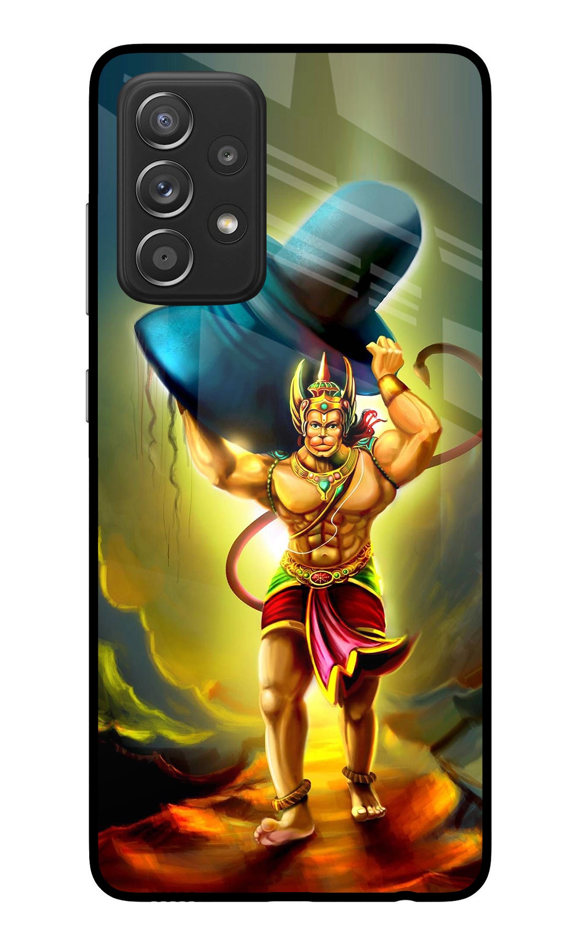 Lord Hanuman Samsung A52/A52s 5G Glass Case