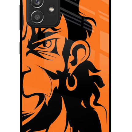 Hanuman Samsung A52/A52s 5G Glass Case Back Cover by Casekaro