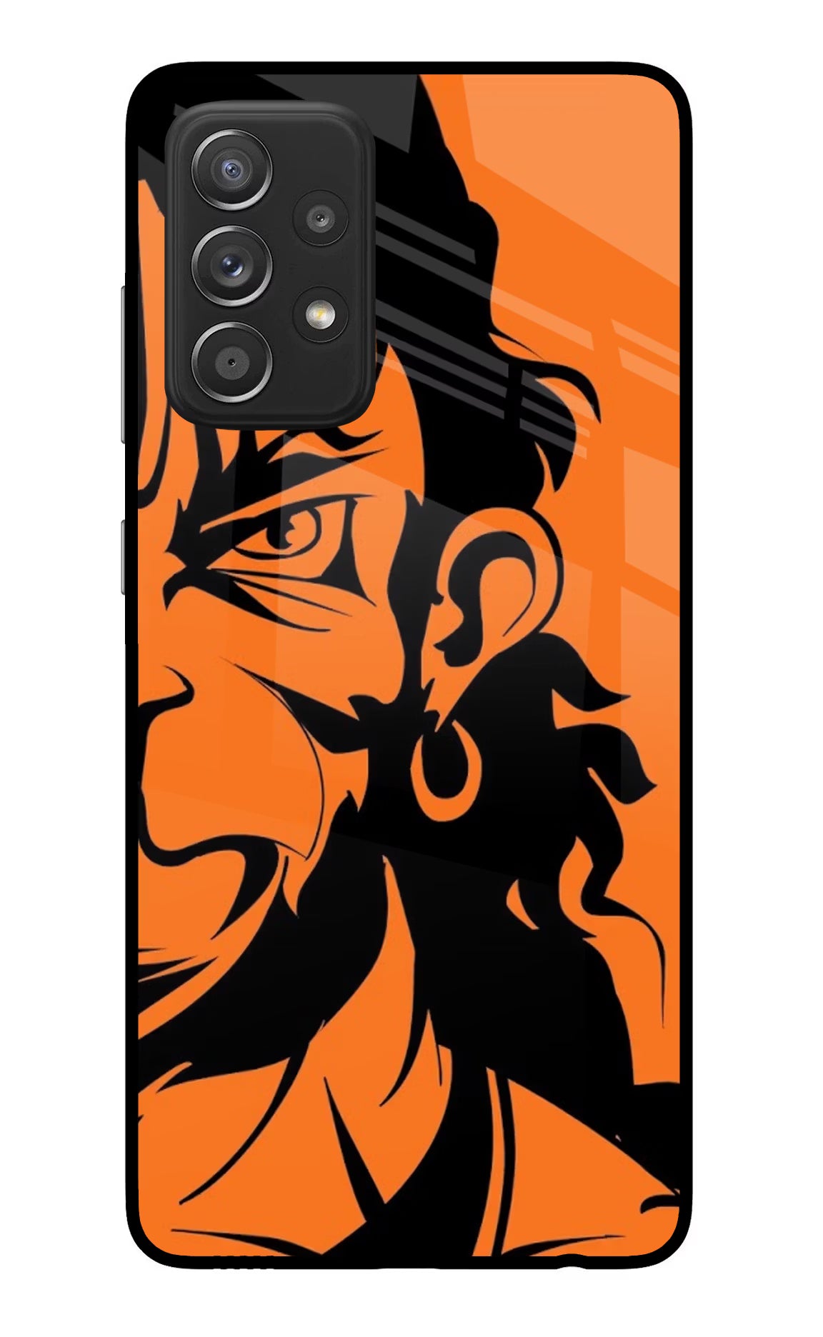 Hanuman Samsung A52/A52s 5G Glass Case Back Cover by Casekaro