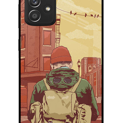 Adventurous Samsung A52/A52s 5G Glass Case Back Cover by Casekaro