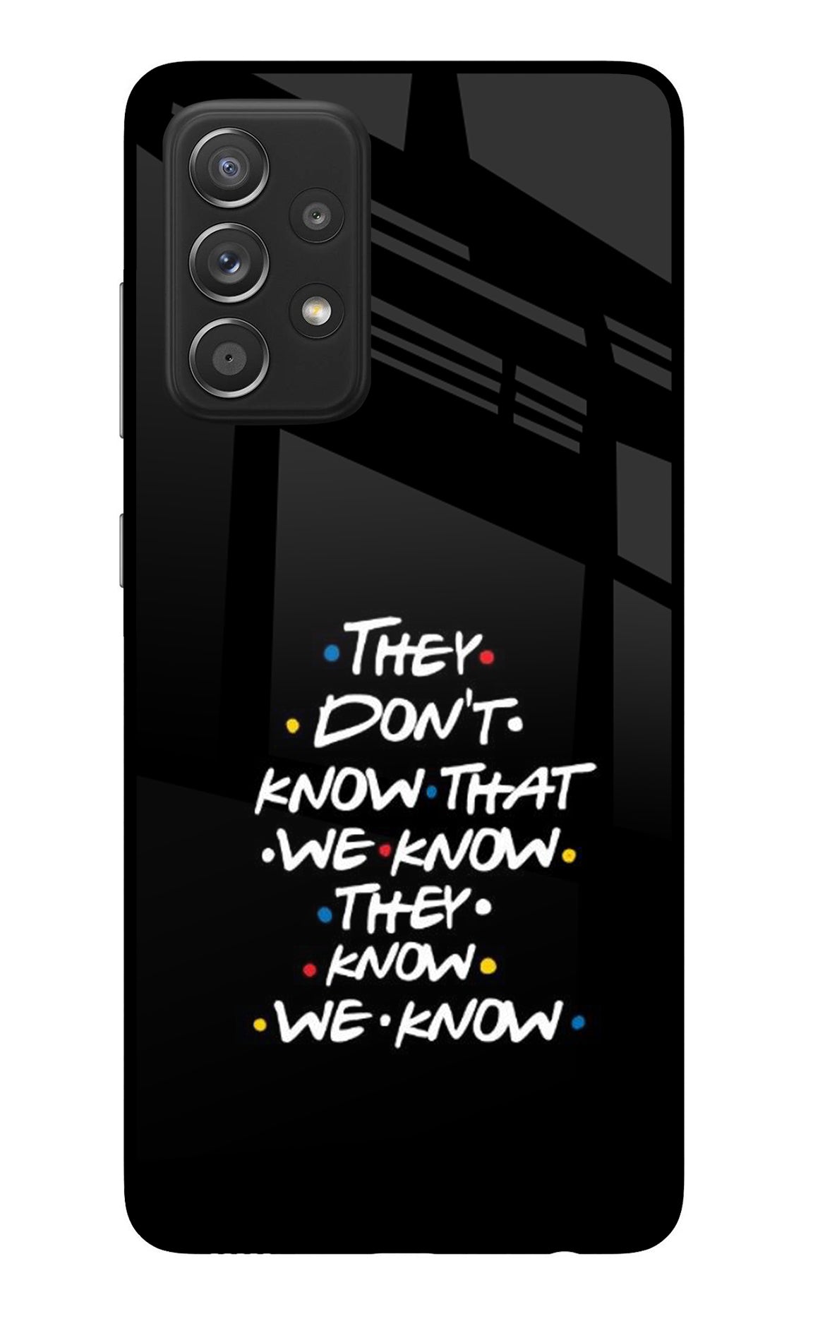 FRIENDS Dialogue Samsung A52/A52s 5G Back Cover