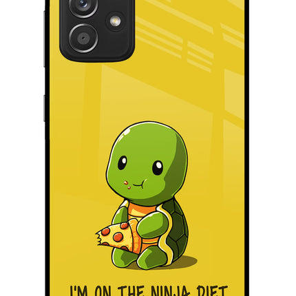 I'm on Ninja Diet Samsung A52/A52s 5G Glass Case Back Cover by Casekaro