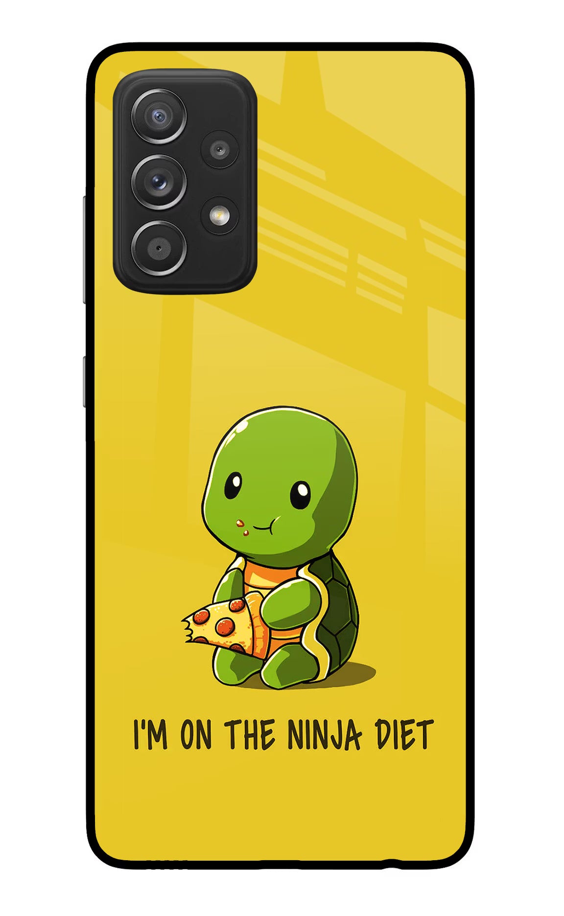 I'm on Ninja Diet Samsung A52/A52s 5G Glass Case Back Cover by Casekaro