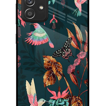 Birds Samsung A52/A52s 5G Glass Case Back Cover by Casekaro