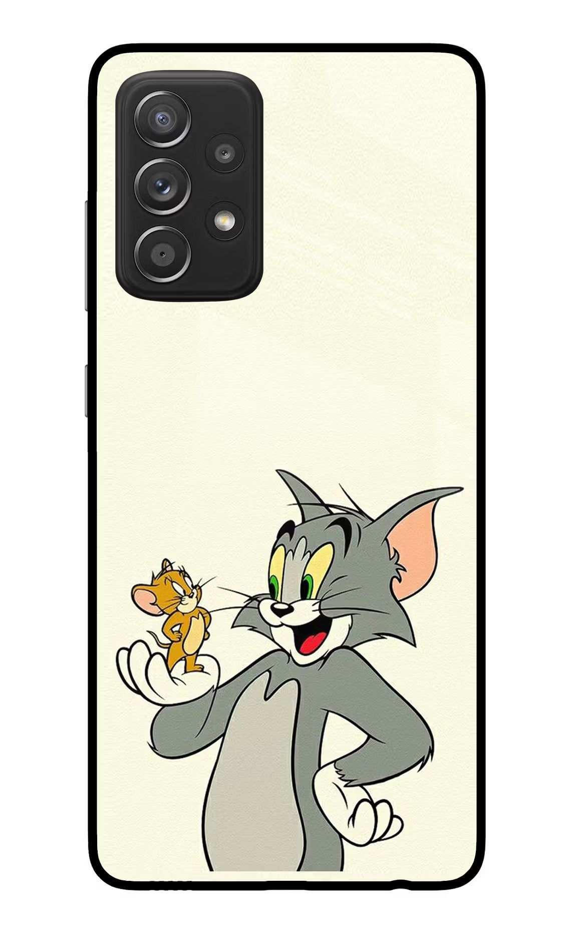 Tom & Jerry Samsung A52/A52s 5G Glass Case Back Cover by Casekaro