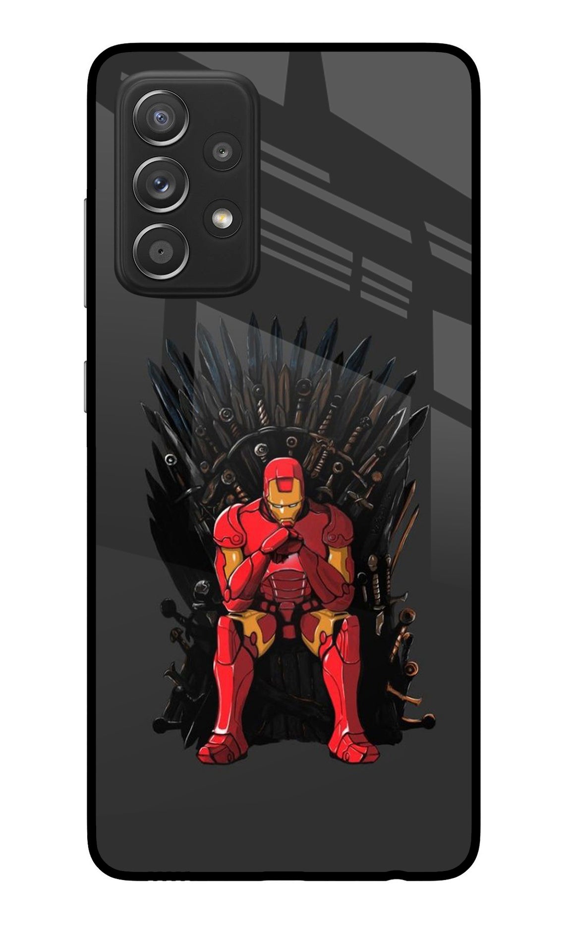 Ironman Throne Samsung A52/A52s 5G Glass Case