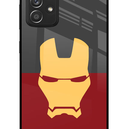 Ironman Samsung A52/A52s 5G Glass Case Back Cover by Casekaro