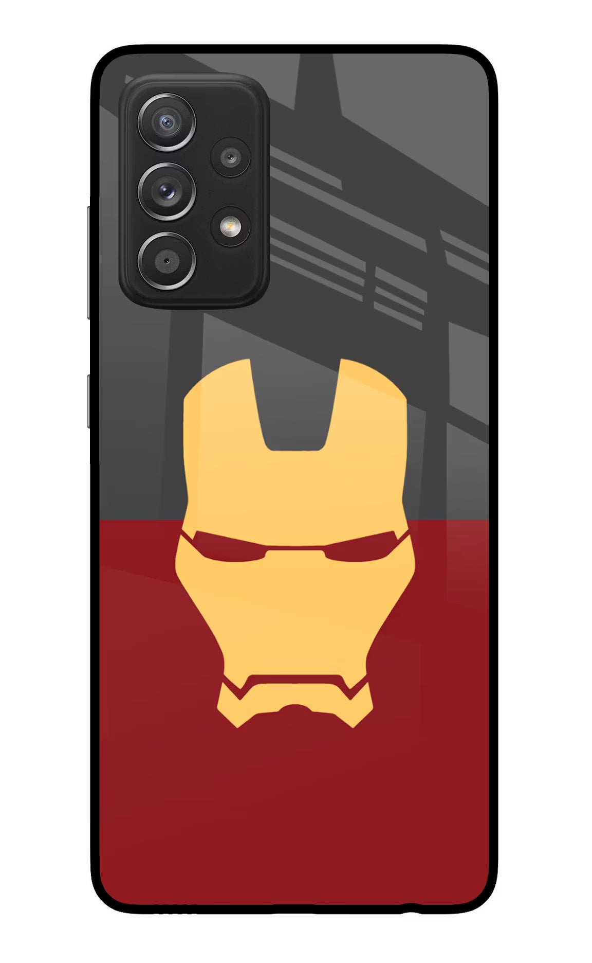 Ironman Samsung A52/A52s 5G Glass Case Back Cover by Casekaro