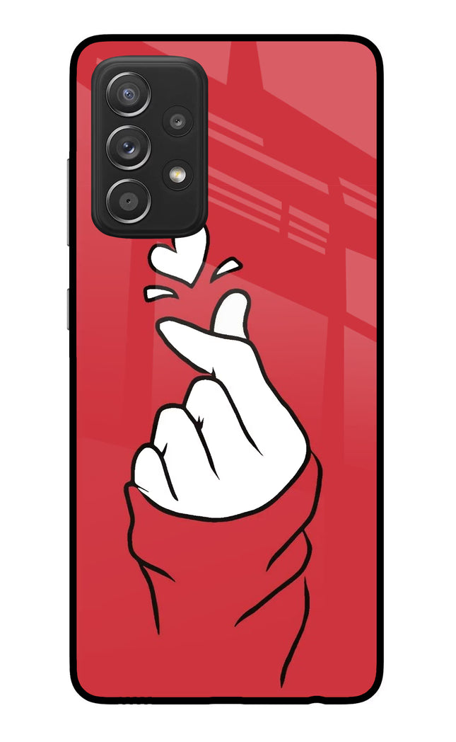 Korean Love Sign Samsung A52/A52s 5G Glass Case