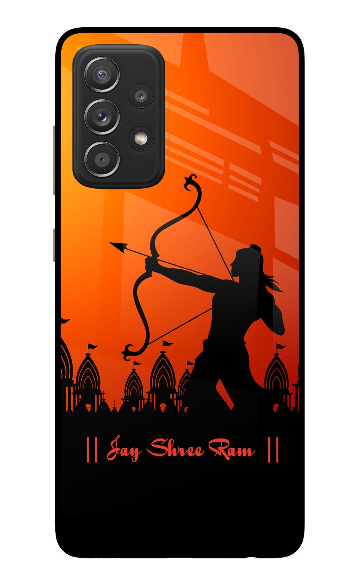 Lord Ram - 4 Samsung A52/A52s 5G Glass Case