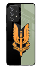 Balidan Logo Samsung A52/A52s 5G Glass Case