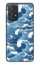 Blue Waves Samsung A52/A52s 5G Glass Case