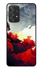 Fire Cloud Samsung A52/A52s 5G Glass Case