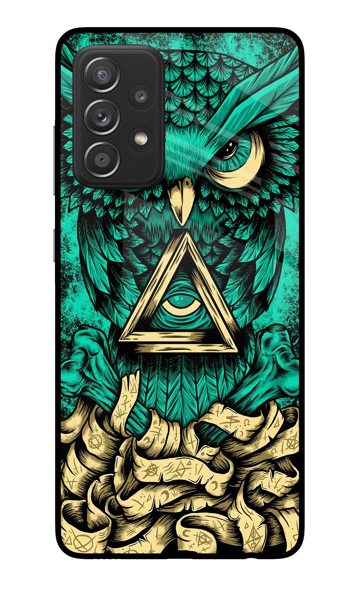 Green Owl Samsung A52/A52s 5G Back Cover