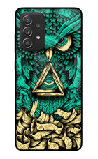 Green Owl Samsung A52/A52s 5G Glass Case