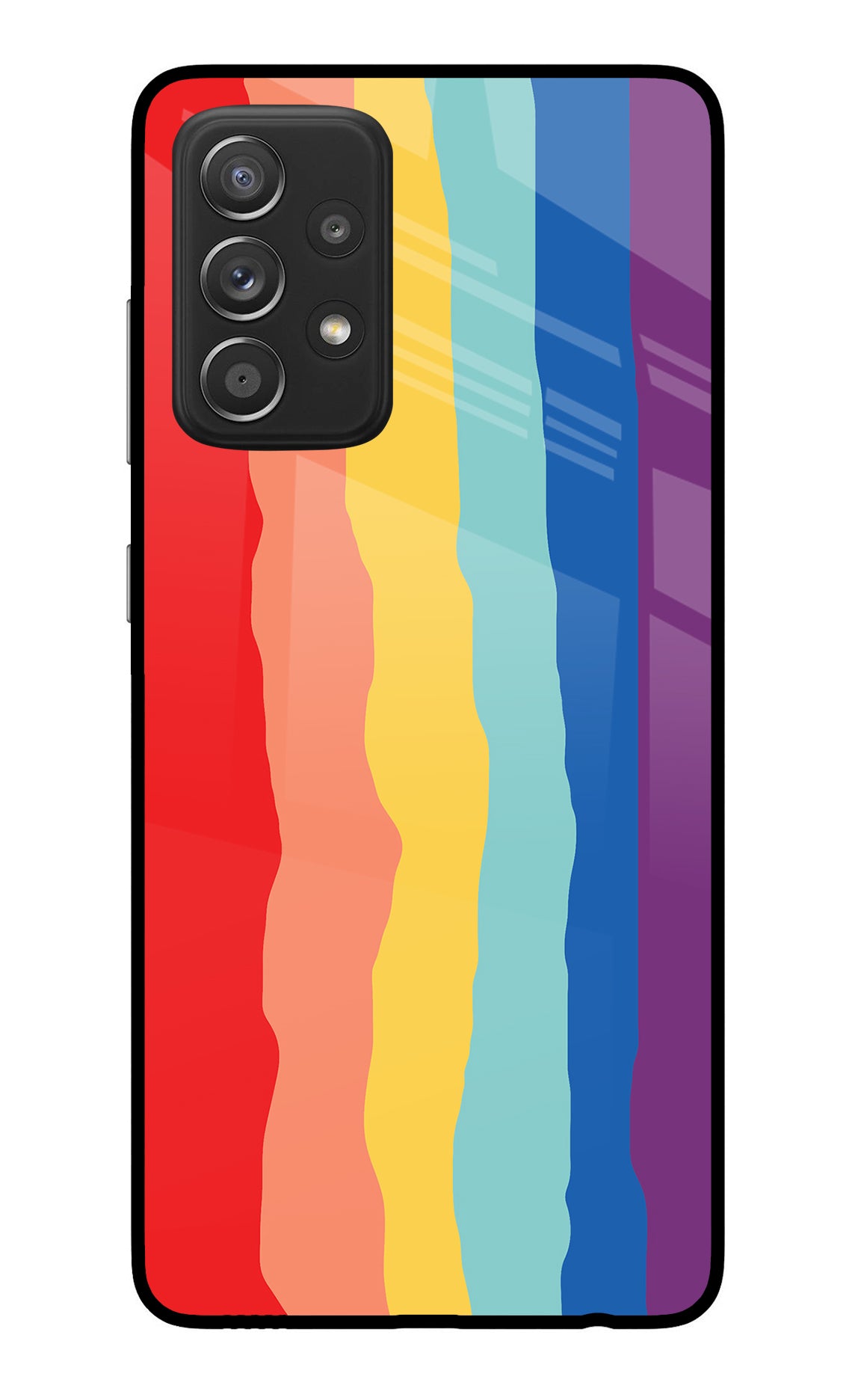 Rainbow Samsung A52/A52s 5G Glass Case