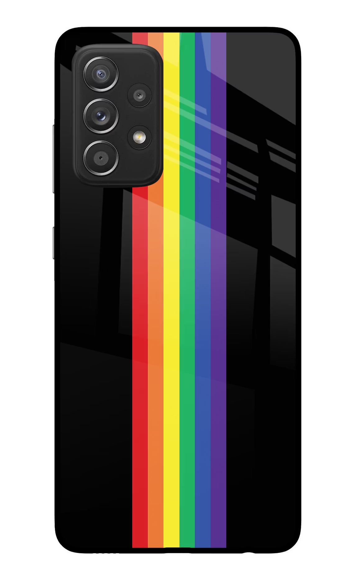 Pride Samsung A52/A52s 5G Glass Case Back Cover by Casekaro