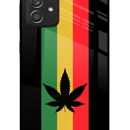 Weed Flag Samsung A52/A52s 5G Glass Case