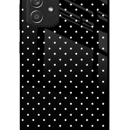 White Dots Samsung A52/A52s 5G Glass Case