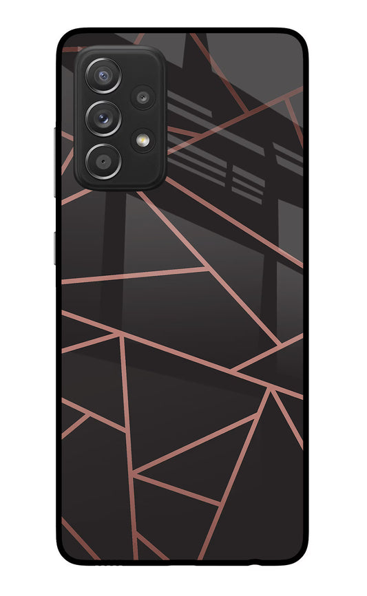 Geometric Pattern Samsung A52/A52s 5G Glass Case