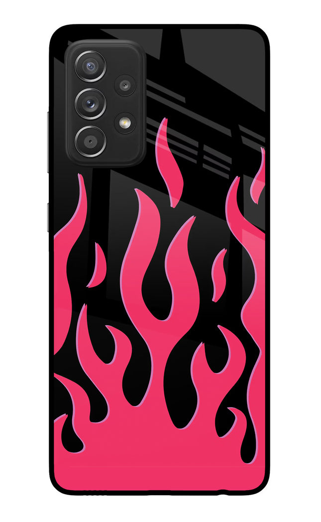 Fire Flames Samsung A52/A52s 5G Glass Case