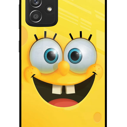 Sponge 1 Samsung A52/A52s 5G Glass Case Back Cover by Casekaro