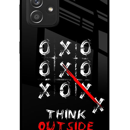 Think out of the BOX Samsung A52/A52s 5G Glass Case Back Cover by Casekaro