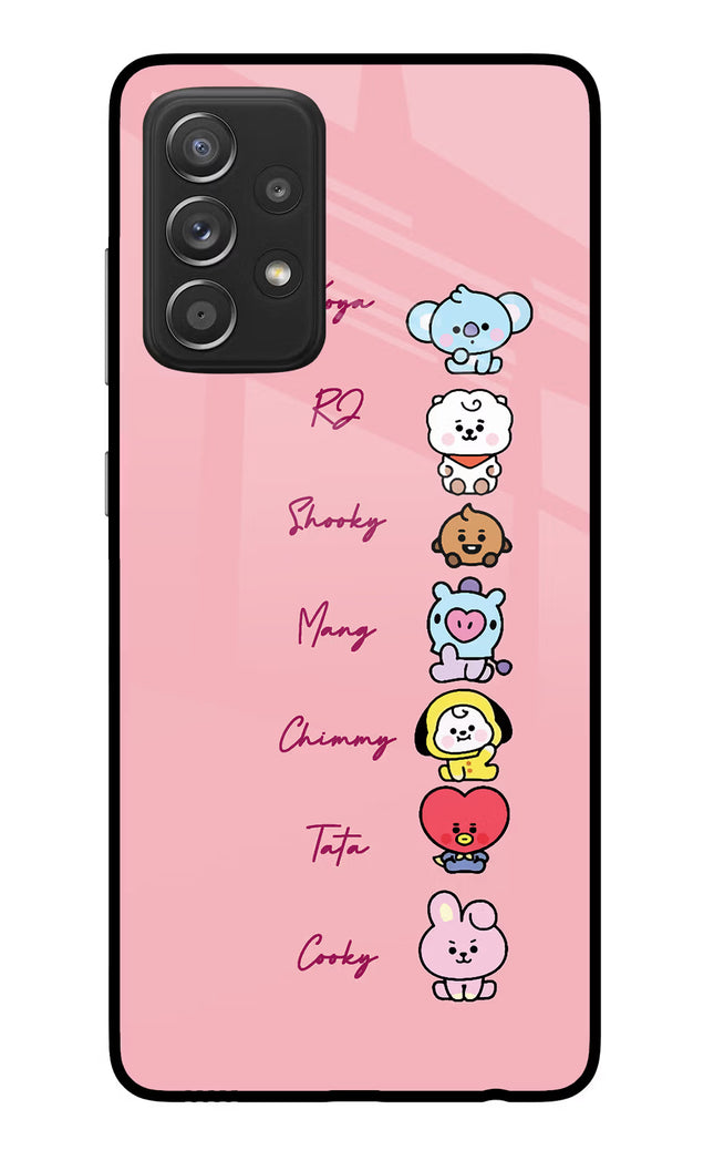 BTS names Samsung A52/A52s 5G Glass Case