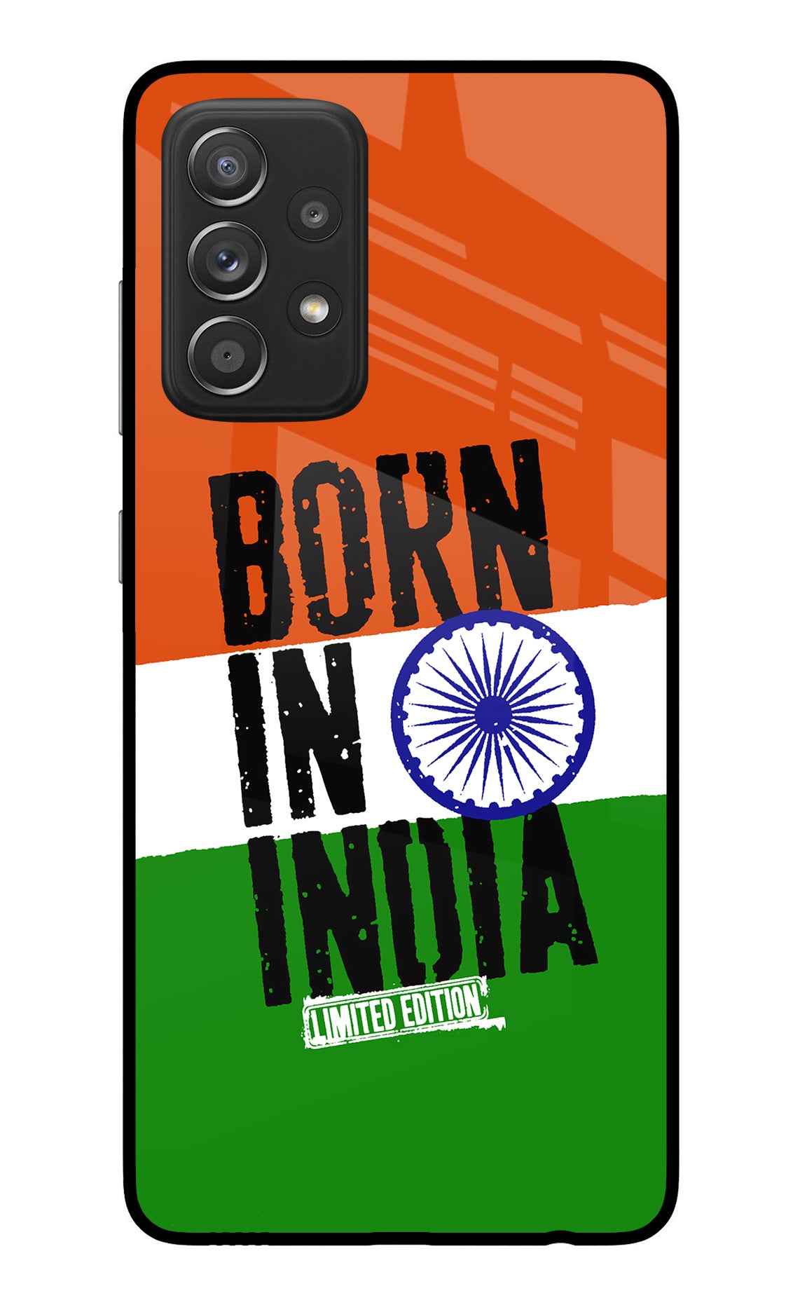 Born in India Samsung A52/A52s 5G Glass Case
