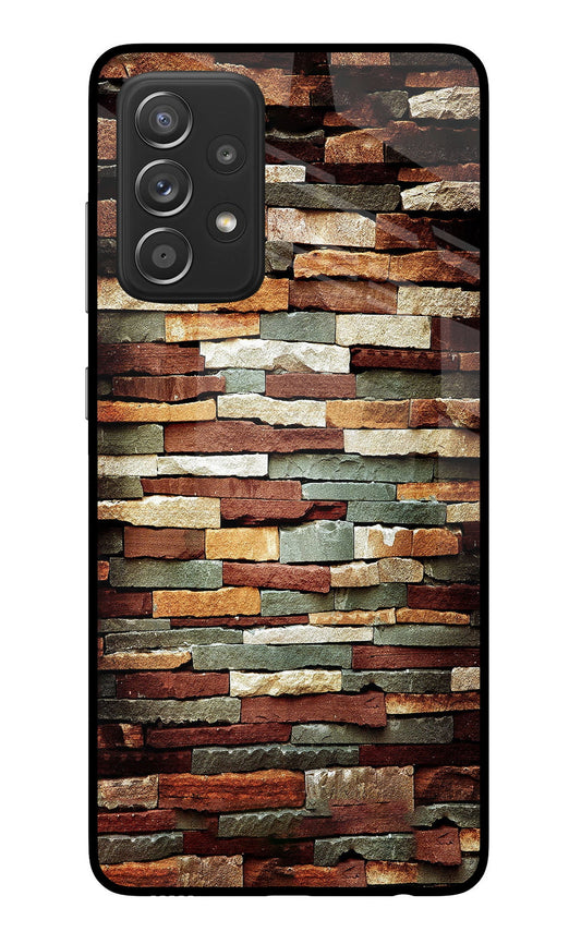 Bricks Pattern Samsung A52/A52s 5G Glass Case