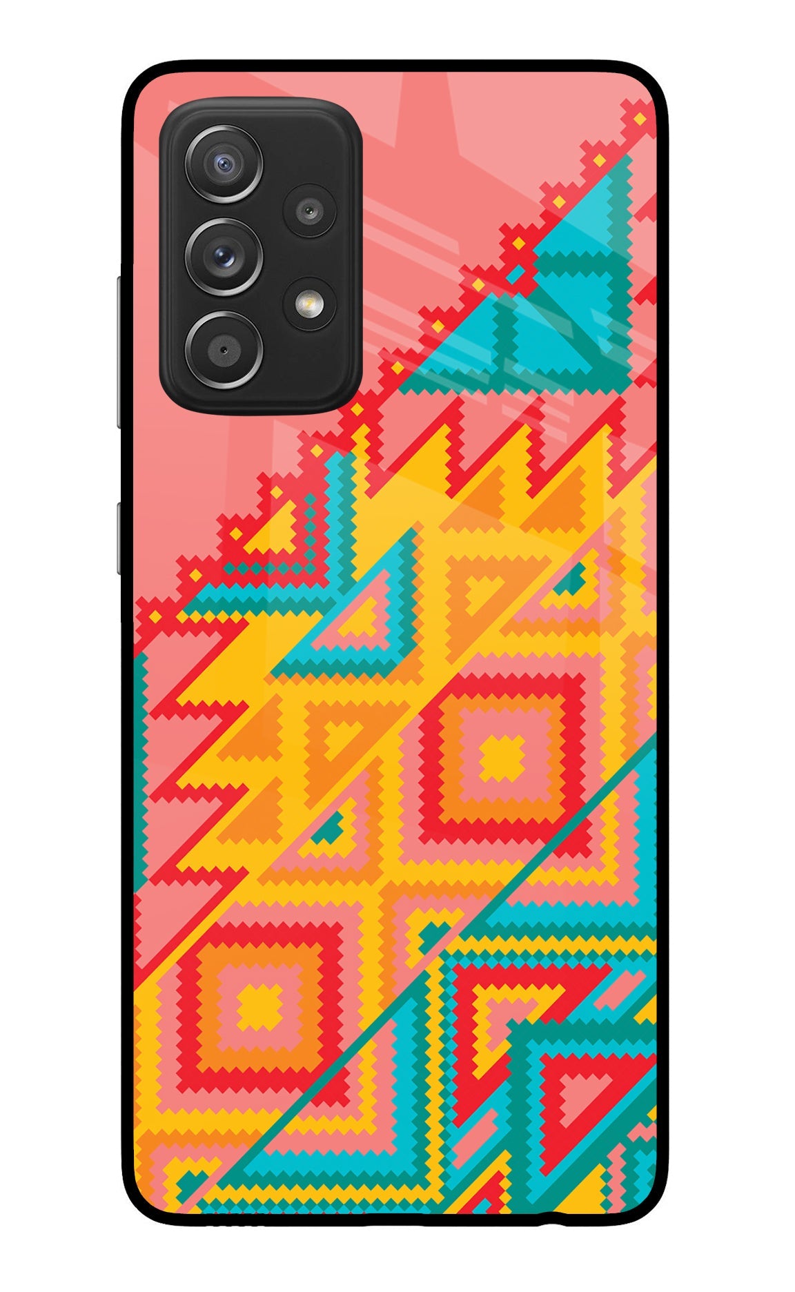 Aztec Tribal Samsung A52/A52s 5G Glass Case