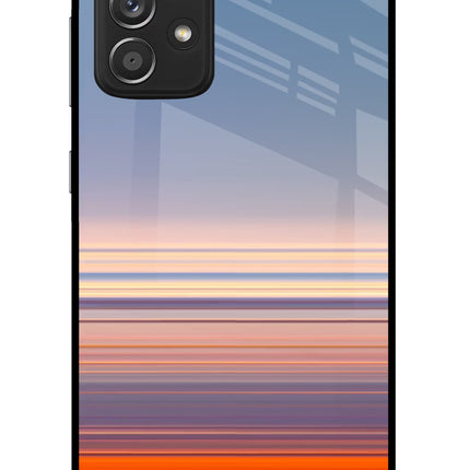 Morning Colors Samsung A52/A52s 5G Glass Case Back Cover by Casekaro